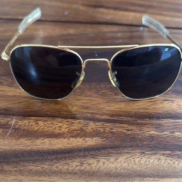 VTG American Optical/Randolph Engineering  aviator sunglasses 55mm SUPER RARE!! - Picture 1 of 6